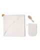 Nobodinoz - So Cute baby bath set - Natural