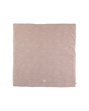 Nobodinoz - Colorado carpet - White Bubble/ Misty Pink - 100x100