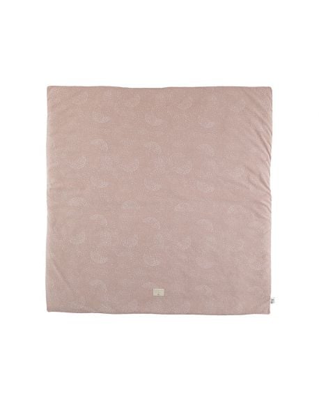 Nobodinoz - Colorado carpet - White Bubble/ Misty Pink - 100x100