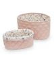 CAM CAM COPENHAGEN - Assortiment de 2 panniers - Blossom Pink