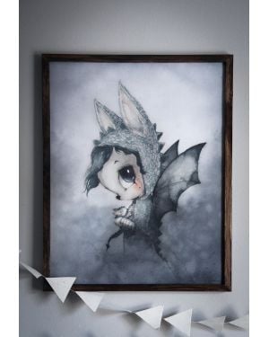 MRS. MIGHETTO - Affiche "Mr Edward" 40x50 cm