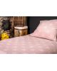 JACK N'A QU'UN OEIL - PEGASE - Duvet cover & cushion 140 x 200 cm + Pillow case 50 x 70 cm - Powder pink