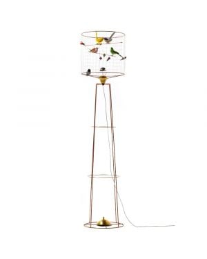 MATHIEU CHALLIERES-Lampadaire volière