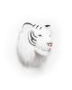 WILD & SOFT - Trophy in plush - White Tigre's head - Albert