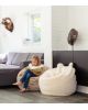 WILD & SOFT - Pouf Ours Polaire - Basile
