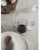 FERM LIVING - Verres à vin Ripple - Pack de 2