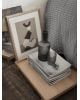 FERM LIVING - Carafe Ripple - Gris fumé