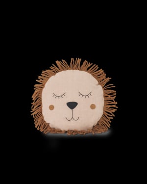 FERM LIVING - Coussin Safari Lion - Rose