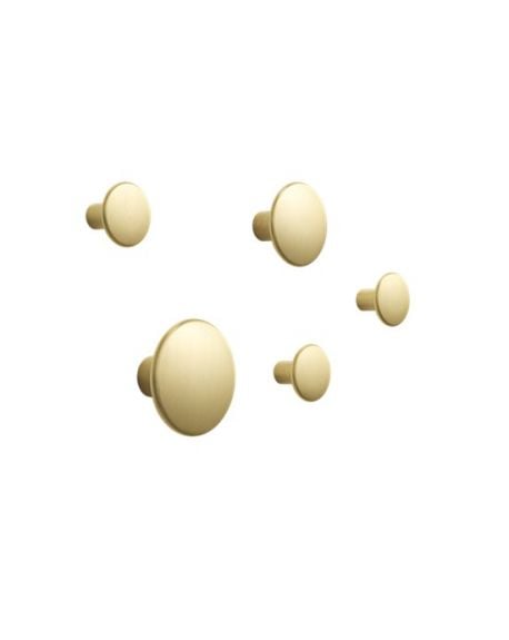 MUUTO - Set of 5 dots metal - Brass