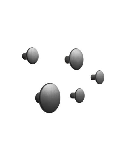 MUUTO - Set of 5 dots metal - Black