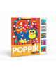 Poppik - Cartes Stickers Animaux - Pack de 6