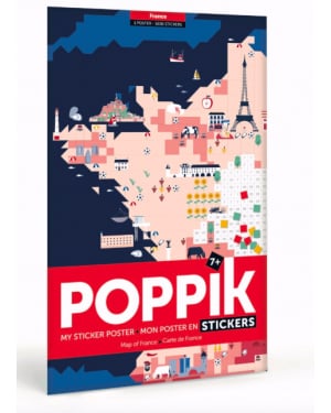 Poppik - Poster Géant de la France