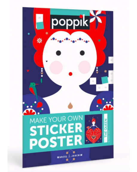 Poppik - Giant Poster Queen of Heart