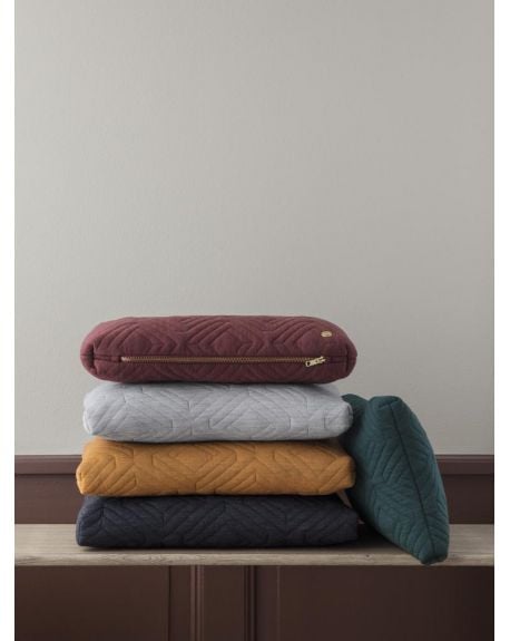 Ferm LIVING - Quilt Cushion - Rust Green
