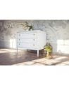 Gustavienne - Dresser 3 Drawers - 3 colors available