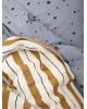 FERM LIVING - Housse de couette et taie 140x200 - Moon Bleu