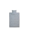 FERM LIVING - Parure de lit 140x200 - (Housse de couette, taie et pochette) - Moon Bleu