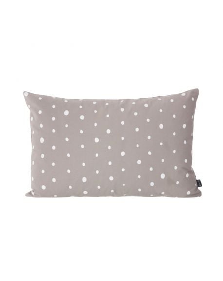 FERM LIVING - Coussin à Pois - Gris
