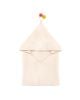 JACK N'A QU'UN OEIL - Poncho de bain CUZCO - Nid d'abeille - Peach