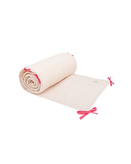 JACK N'A QU'UN OEIL - CENTAURE Cot Bumper - Peach