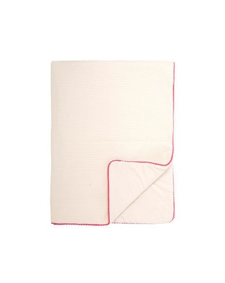 JACK N'A QU'UN OEIL - LICORNE Plaid - Peach