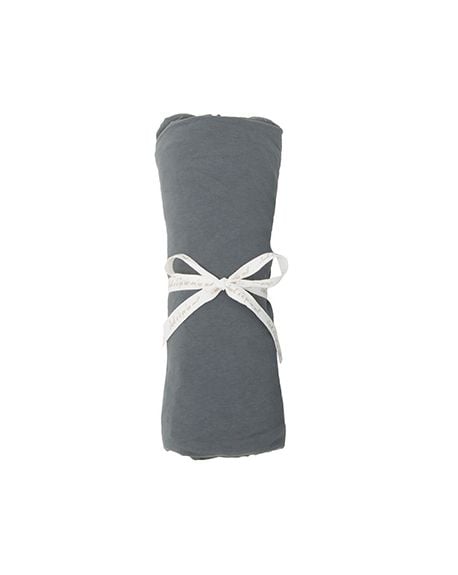 JACK N'A QU'UN OEIL - Fitted sheet ZAC - 140x200 cm - Mine de Plomb