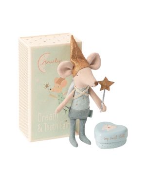 MAILEG - Mouse - Tooth fairy in a box - Boy