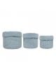JACK N'A QU'UN OEIL - Assortiment de 3 paniers - Powder Blue