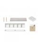 Oliver Furniture - Cushion for shelving unit 5x1 - Nature