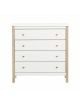 Oliver Furniture - Wood Nursery dresser- White/Oak