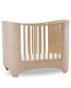 LEANDER - DESIGN CONVERTIBLE COT from 0 to 8 years old - White wash