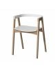 Oliver Furniture - Chaise évolutive Wood - Blanc/Chêne