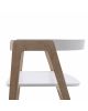 Oliver Furniture - Adjustable Wood armchair - White/Oak