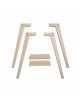 Oliver Furniture - Adjustable Wood armchair - White/Oak