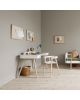 Oliver Furniture - Chaise ajustable Wood - Blanc/Chêne