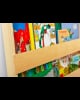 Tidy Books - Kids Wall Bookshelf Montessori - White
