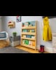 Tidy Books - Kids Wall Bookshelf Montessori - White