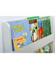 Tidy Books - Kids Wall Bookshelf Montessori - White