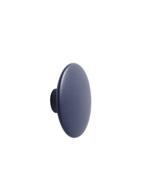 MUUTO-THE DOTS Patère Large Bleu foncé