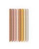 Liewood - Set de 8 Pailles Zoé - Rose multi mix
