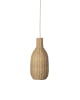FERM LIVING - Suspension bouteille en rotin