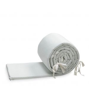 CAM CAM COPENHAGEN - Tour de Lit en Coton Bio - Sashiko Mint