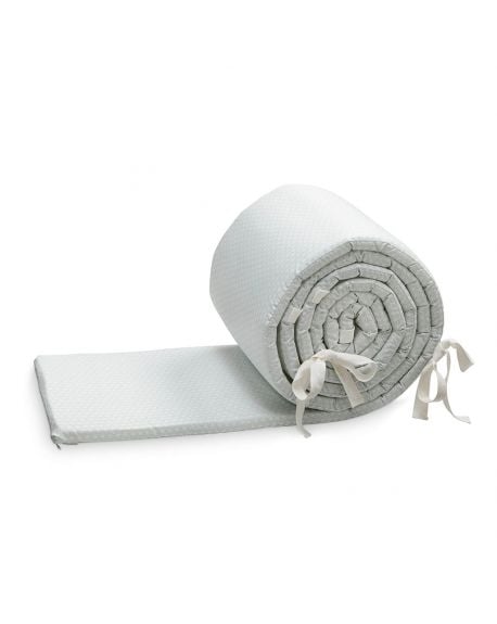 CAM CAM COPENHAGEN - Tour de Lit en Coton Bio - Sashiko Mint