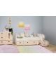 LORENA CANALS - TAPIS Degrade Ombré Vanilla- Soft Pink - 120 x 160 cm