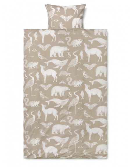 FERM LIVING - Katie Scott Duvet and pillow cover 100x140