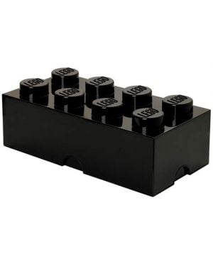 LEGO - STORAGE BOX - 8 studs - Black
