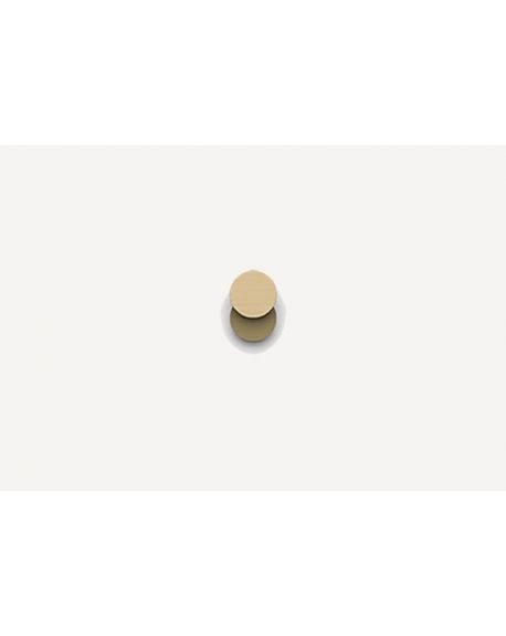 Harto - Coat hook Lou - Natural oak and Olive green