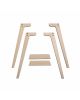 Oliver Furniture - Extra Legs Wood Desk - 66 cm