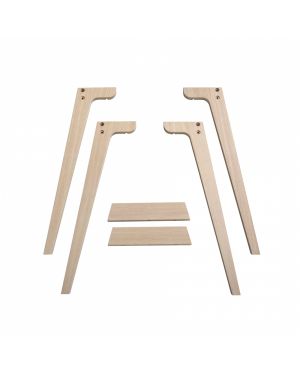 Oliver Furniture - Extra Legs Wood Desk - 72,6 cm