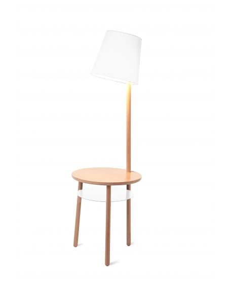 Harto - Lampe Guéridon Josette - Blanc